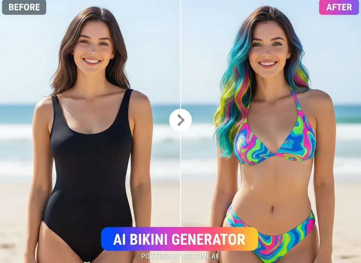 AI bikini generator demo preview
