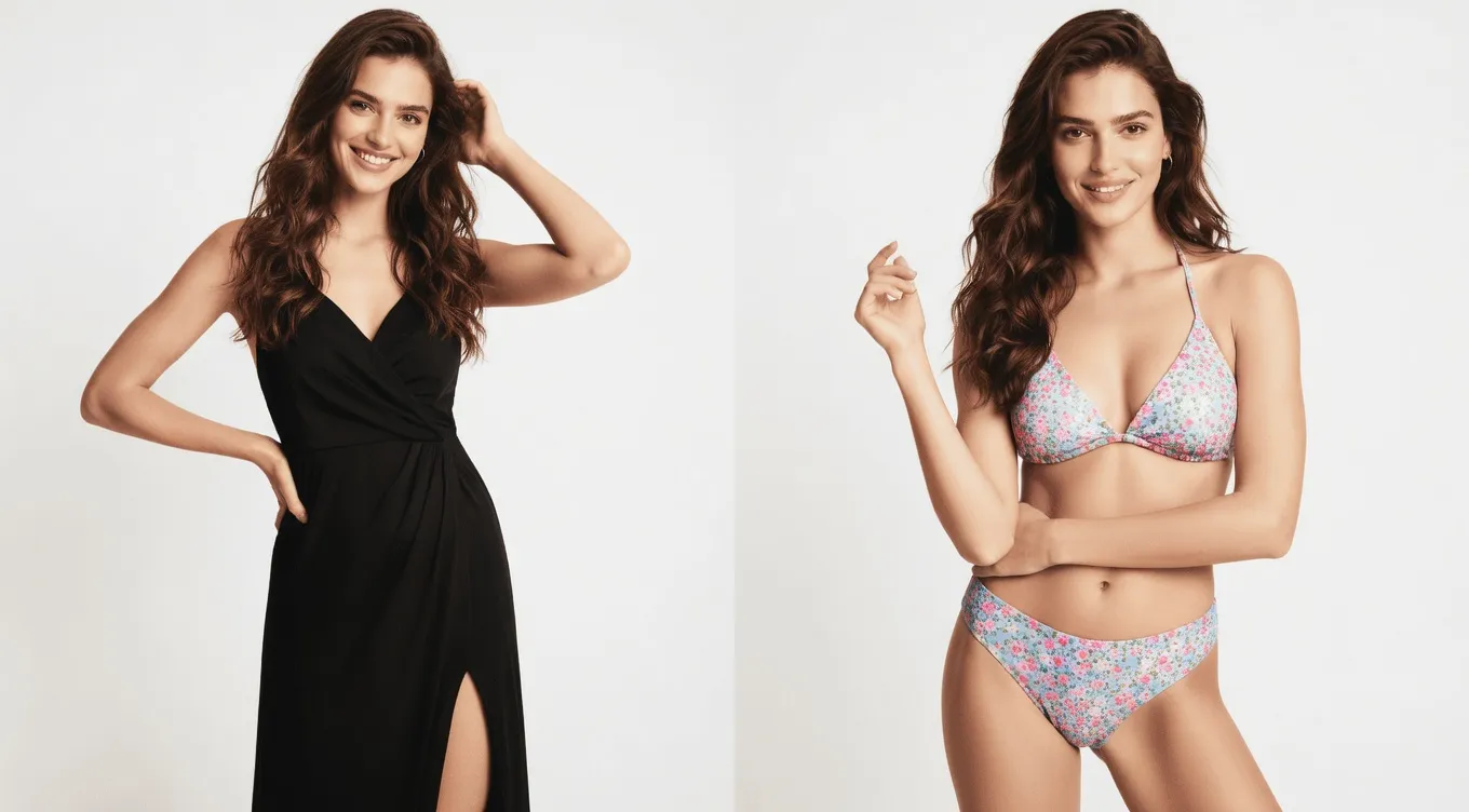 AI bikini generator swimwear preview