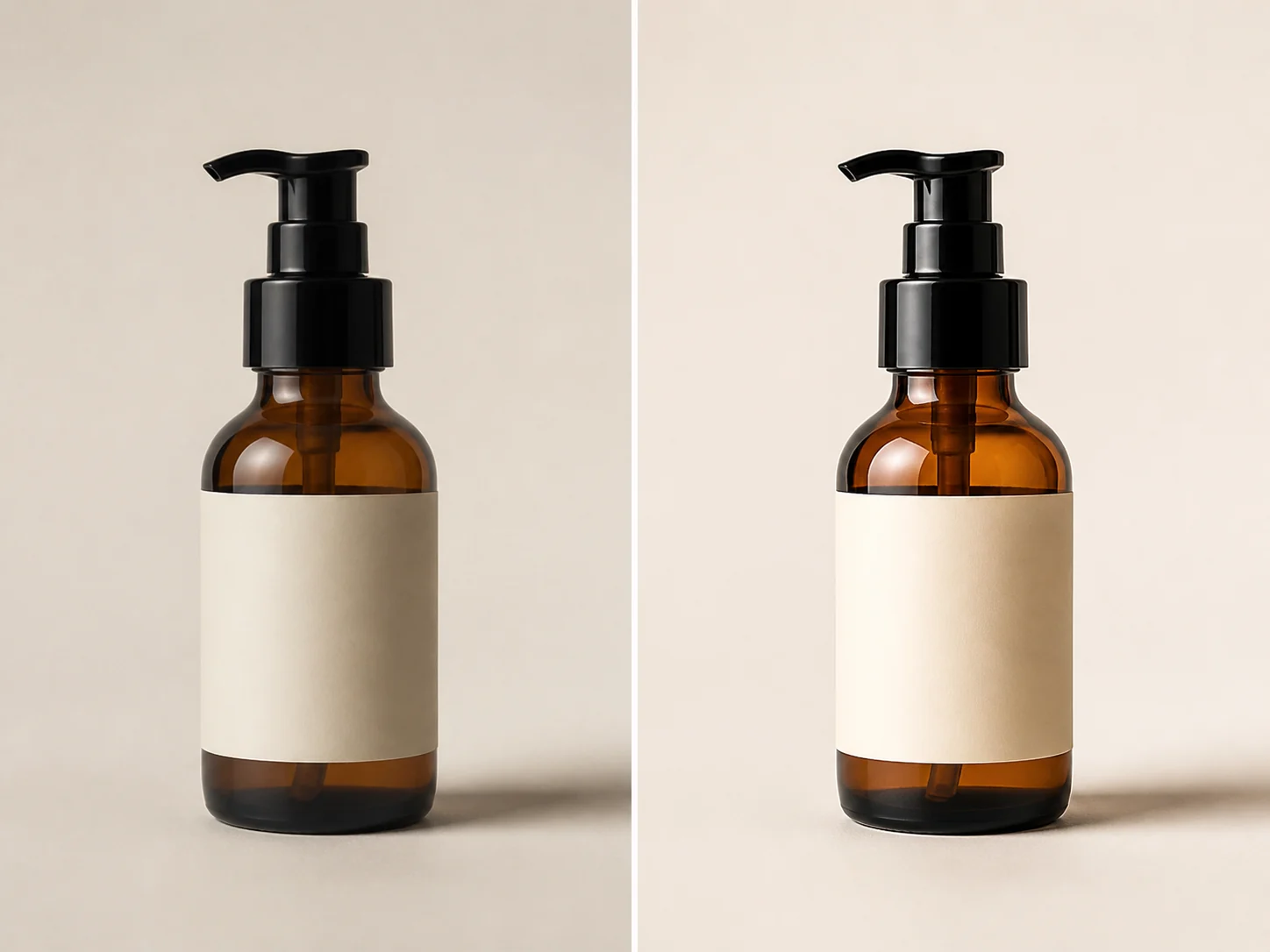 AI photo enhancer reducing grain and JPEG compression artifacts in a product photo